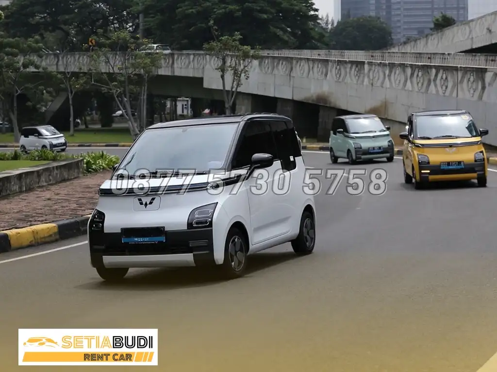 Sewa Mobil Listrik Wuling Air EV Bekasi Jaya