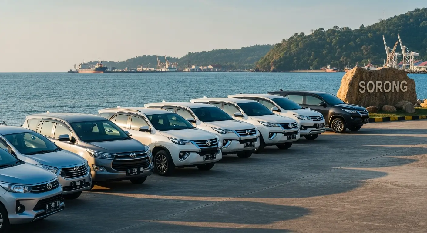 Rental Mobil Sorong Papua Barat