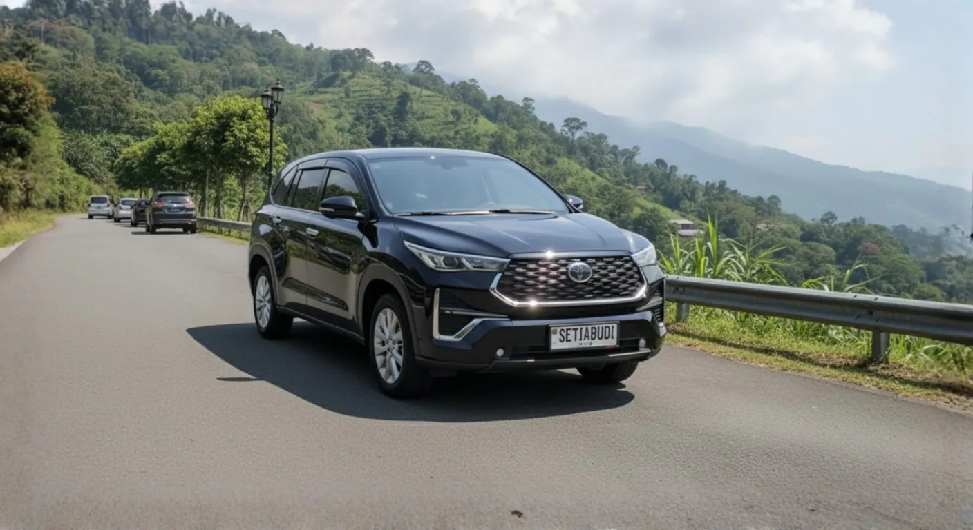 Rental Zenix dengan supir