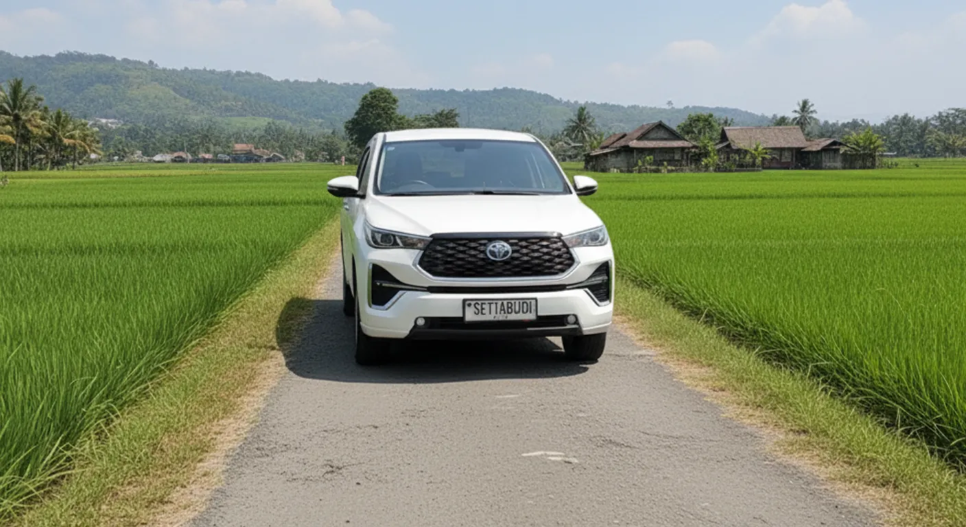 Rental mobil Zenix hybrid untuk luar kota