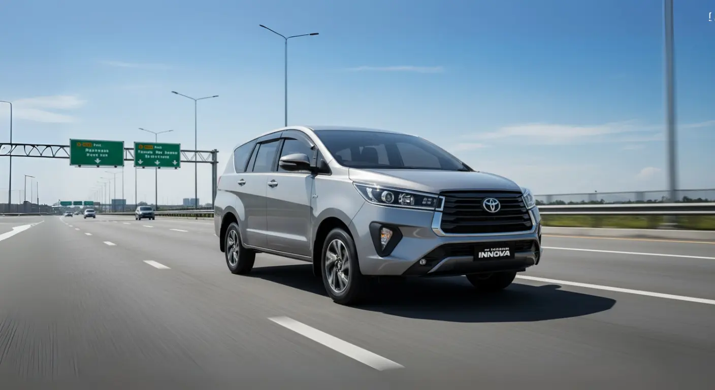 rental mobil Innova Reborn untuk perjalanan luar kota