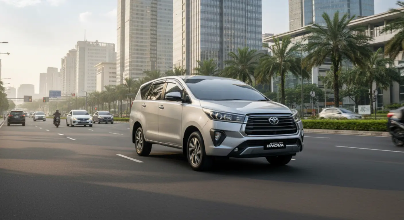 sewa mobil Innova Reborn untuk antar jemput karyawan