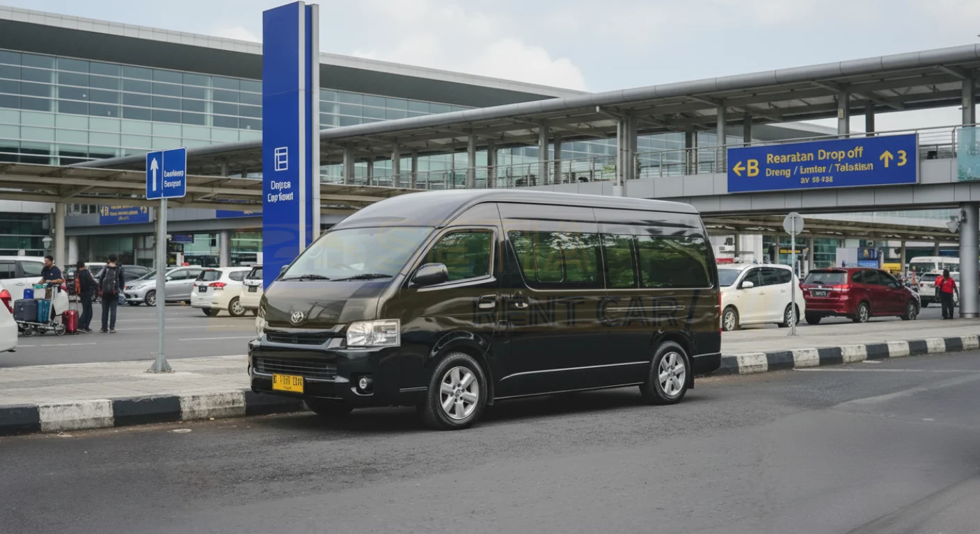 sewa hiace Jayapura
