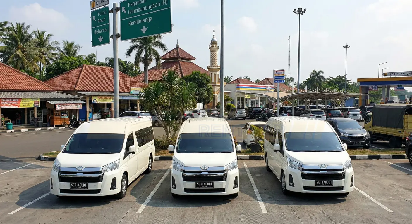 sewa hiace banyumas