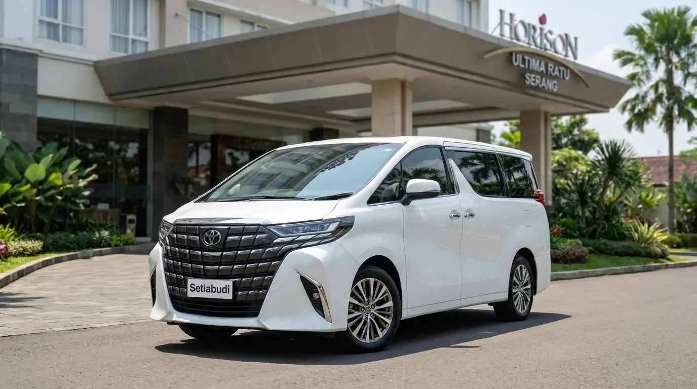Sewa Alphard Serang